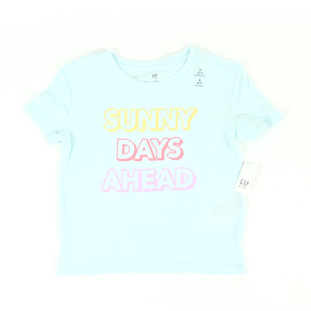 GAP graphic tee, girl's size S (6-7)
